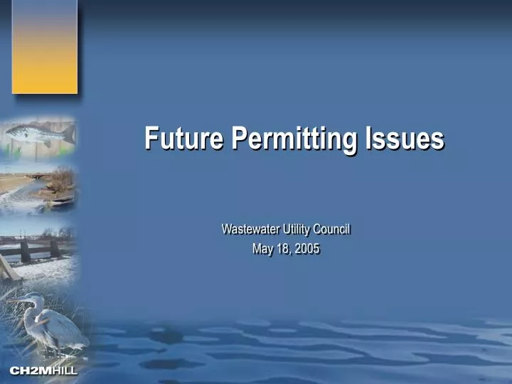 future permitting issues