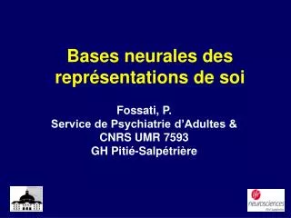 bases neurales des repr sentations de soi