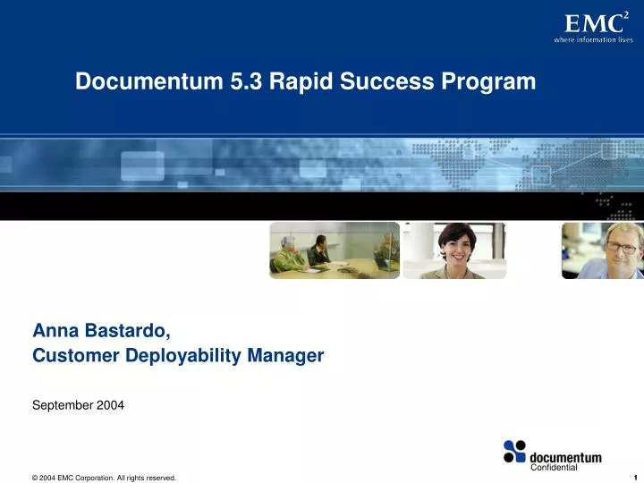 documentum 5 3 rapid success program