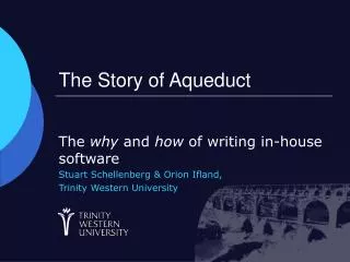 The Story of Aqueduct