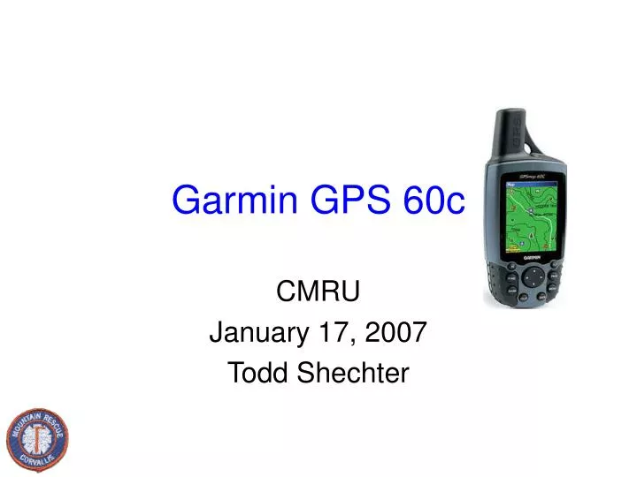 garmin gps 60c