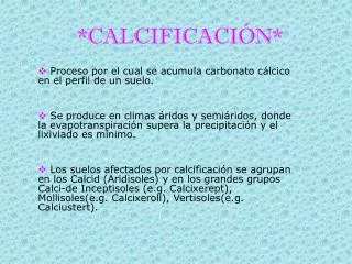 calcificaci n