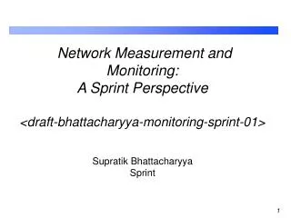 Supratik Bhattacharyya Sprint