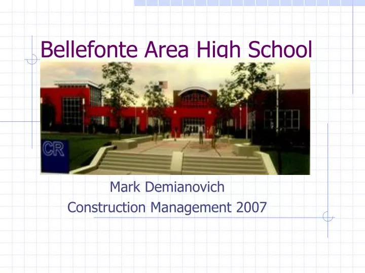bellefonte area high school