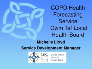 COPD Health Forecasting Service Cwm Taf Local Health Board