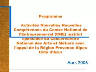 mars 2006