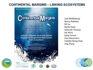 CONTINENTAL MARGINS – LINKING ECOSYSTEMS