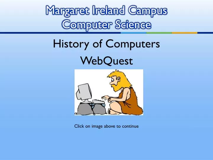 margaret ireland campus computer science