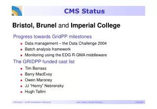 cms status