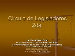 circulo de legisladores 2da