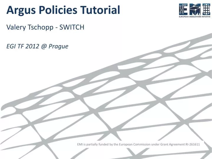 argus policies tutorial