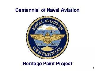 Centennial of Naval Aviation