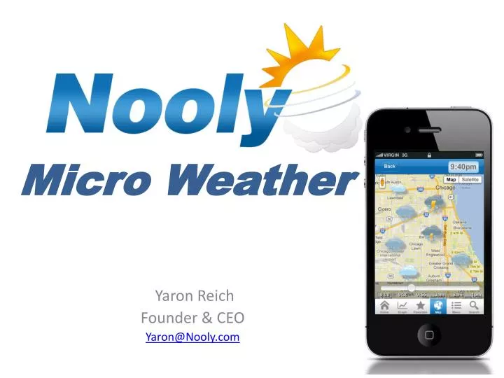 yaron reich founder ceo yaron@nooly com