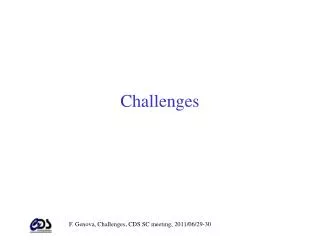 Challenges