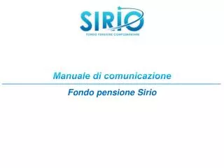 manuale di comunicazione