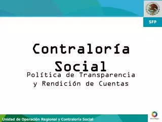 contralor a social