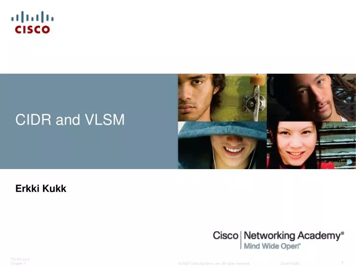 cidr and vlsm