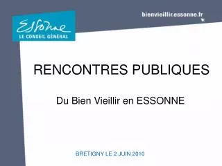 rencontres publiques