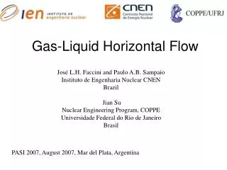 Gas-Liquid Horizontal Flow