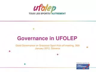 Governance in UFOLEP