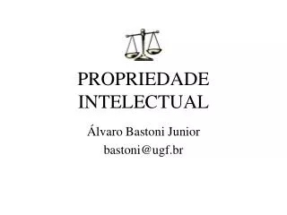 propriedade intelectual