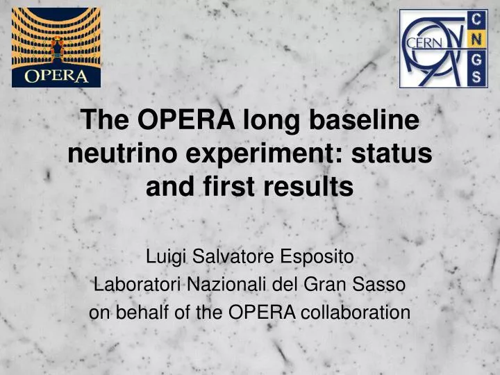 the opera long baseline neutrino experiment status and first results