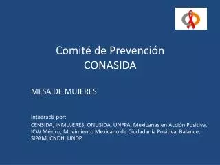 comit de prevenci n conasida