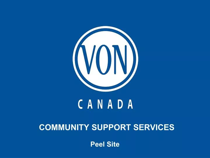 community support services