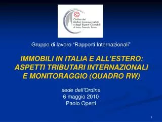 paolo operti