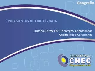 fundamentos de cartografia