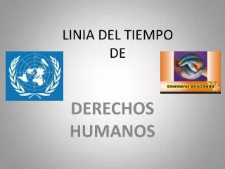 linia del tiempo de