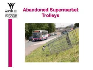 Abandoned Supermarket Trolleys