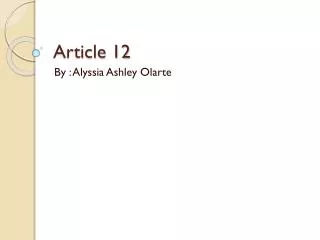 Article 12