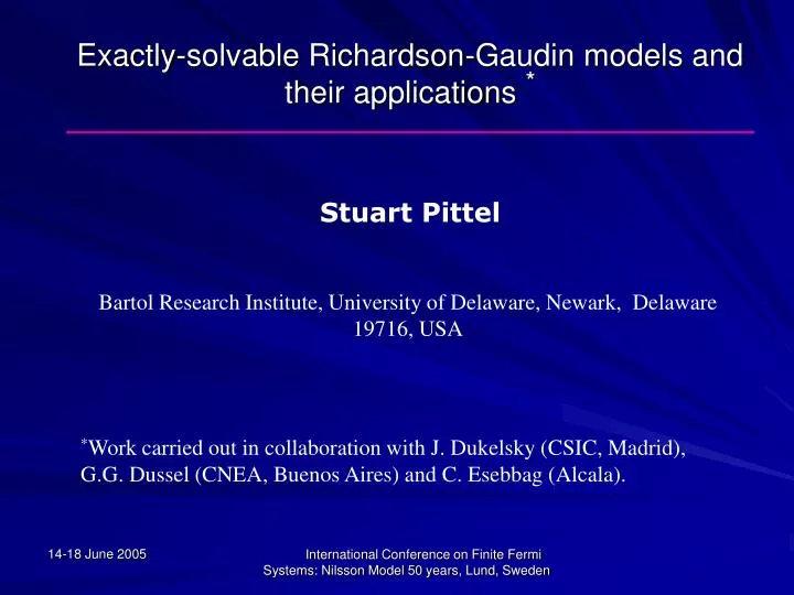 exactly solvable richardson gaudin models and their applications