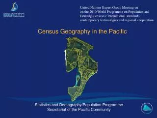 Census Geography in the Pacific