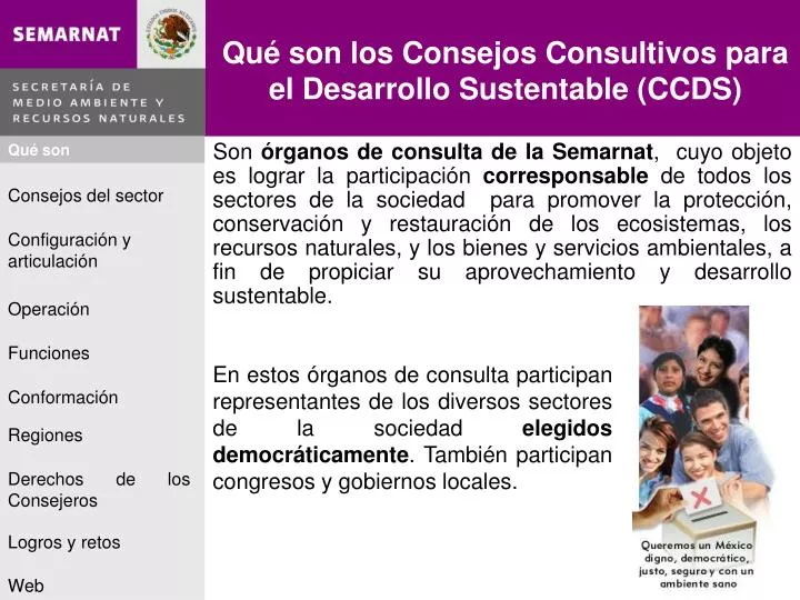 qu son los consejos consultivos para el desarrollo sustentable ccds