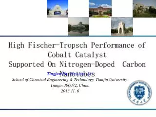 High Fischer- Tropsch Performance of Cobalt Catalyst