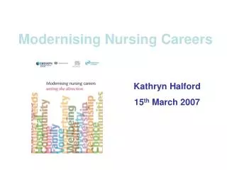 Modernising Nursing Careers