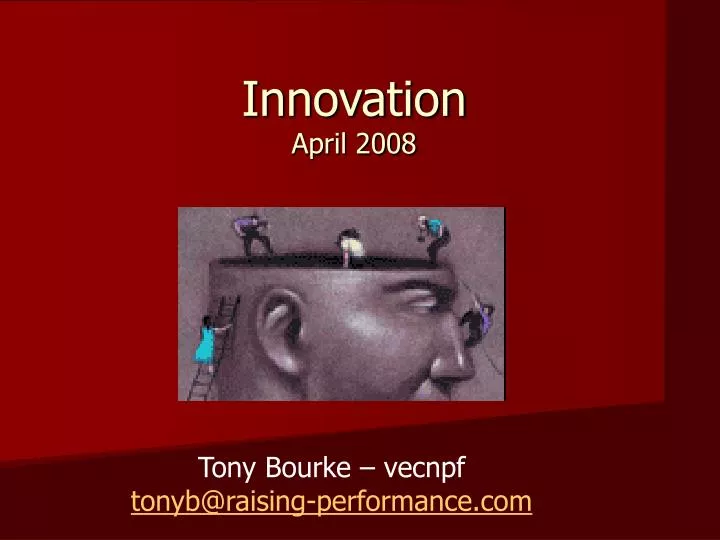 innovation april 2008