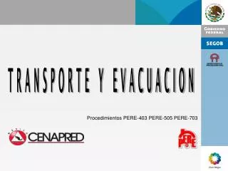 procedimientos pere 403 pere 505 pere 703
