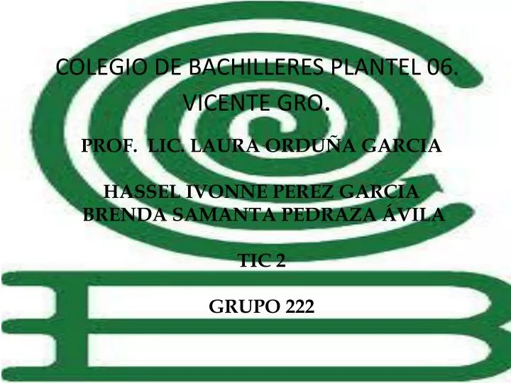 colegio de bachilleres plantel 06 vicente gro