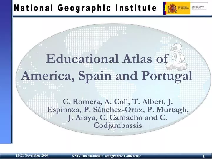 educational atlas of america spain and portugal