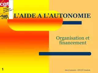 l aide a l autonomie