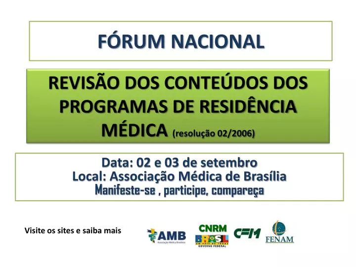 revis o dos conte dos dos programas de resid ncia m dica resolu o 02 2006