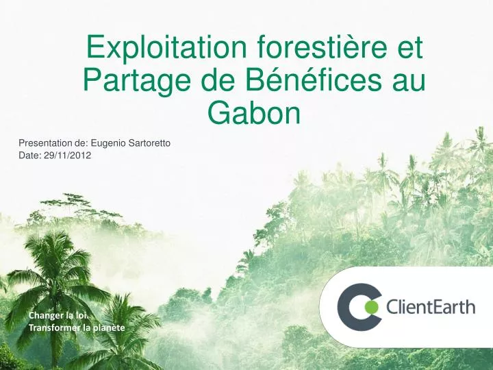 forest code in gabon