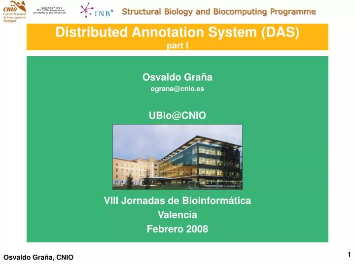 distributed annotation system das part i