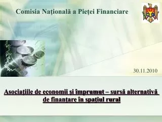 comisia na ional a pie ei financiare