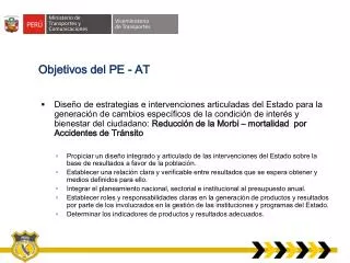 objetivos del pe at