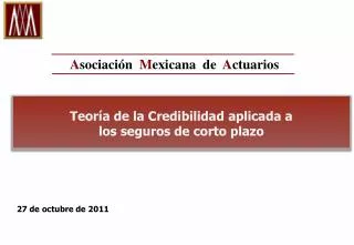27 de octubre de 2011