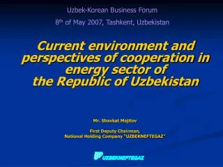 Uzbek-Korean Business Forum